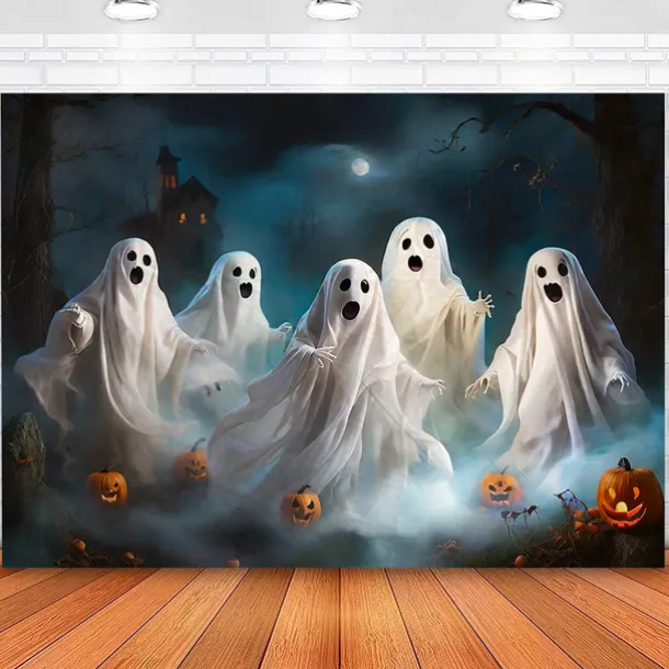 Halloween Decorations Zombie Bride Hanging Tapestry Wall Art Large Tapestry Mural Decor Photograph Backdrop Blanket Curtain Home Bedroom Living Room Decoration Ghost Pumpkin Witch