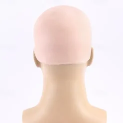 Halloween Fake Scalp Simulation Scalp Wig Role Play Monk Bald Cosplay Masquerade Props