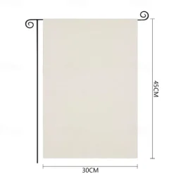 Halloween Fall Garden Flag, Double-Sided Seasonal Yard Decoration, Durable Weather-Resistant Outdoor Banner for Lawn, Patio, and Garden Décor