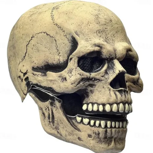 Halloween Full Head Skull Mask Skeleton Mask Halloween Costume Horror Evil Call Of Duty Mask Helmet With Movable Jaw Helmet
