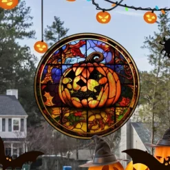 Halloween Glass Stickers Decoration Window Stickers Festive Atmosphere Party Decoration Wall Stickers