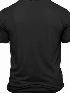 Halloween Grimace Black White Dark Grey T shirt Tee Men's Graphic 100% Cotton Shirt Sports Classic Shirt Short Sleeve Comfortable Tee Summer Spring Fashion Designer Clothing S M L XL XXL