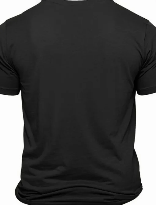 Halloween Grimace Black White Dark Grey T shirt Tee Men's Graphic 100% Cotton Shirt Sports Classic Shirt Short Sleeve Comfortable Tee Summer Spring Fashion Designer Clothing S M L XL XXL