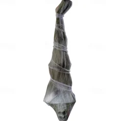 Halloween Hanging Ornament - 6 ft Foam Skeleton in Spider Web - Halloween Decorations Outdoor Yard Party Door Haunted House