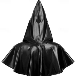 Halloween Hooded Cape Visor Cap Pride Glamorous Metallic Adults' Unisex Halloween Carnival Clubwear Pride Parade Pride Month Easy Halloween Costumes Dress Up