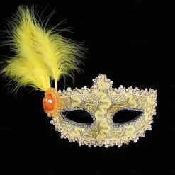 Halloween Mask Halloween Props Carnival Mask Half Face Adults' Women's Carnival Mardi Gras Performance Party Masquerade Easy Halloween Costumes Dress Up