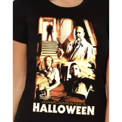 Halloween Michael Myers T-shirt Print Graphic For Couple's Men's Women's Adults' Halloween Carnival Masquerade Hot Stamping Casual Daily