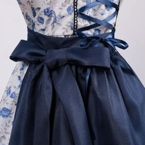 Halloween Oktoberfest Dress Cosplay Costume Maid Costume Cosplay Bavarian German Wiesn Women's Traditional Style Cloth Blouse Dress Apron