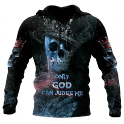Halloween Skeleton Skull Death Hoodie Cartoon Manga 3D Front Pocket Graphic For Men's Adults' Halloween Carnival Masquerade 3D Print Casual Daily