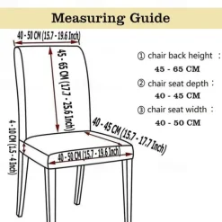 Halloween Skull Pattern Dining Chair Cover Festival Table Decor Dress-up Props For Decoration