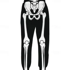 Halloween Skull Skeleton Outfits Hoodie Tracksuit Anime 3D Graphic For Couple's Men's Women's Adults' Halloween Carnival Masquerade 3D Print Casual Daily