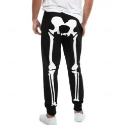 Halloween Skull Skeleton Jogger Pants Sweatpants Anime 3D Graphic For Couple's Men's Women's Adults' Halloween Carnival Masquerade 3D Print Party Halloween