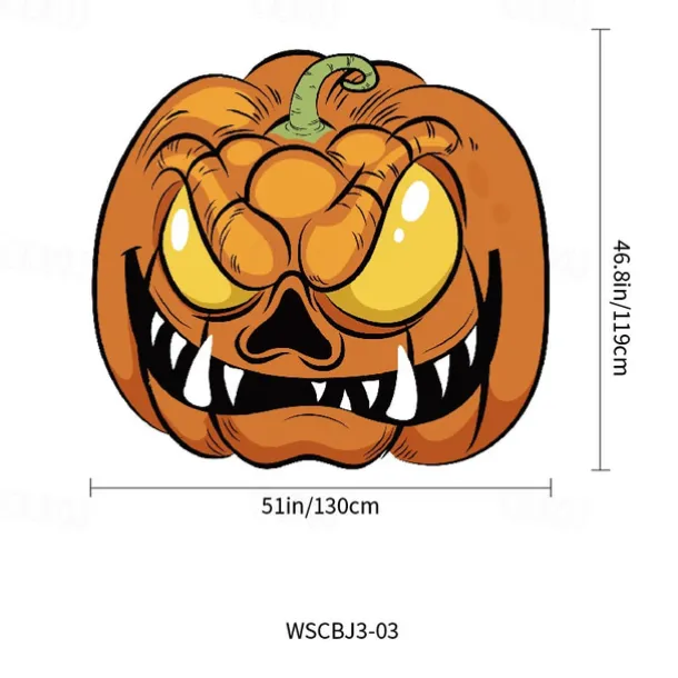 Halloween Trunk Treat Car Banner Car Decoration,Ghost Halloween Decorations Halloween Fabric Car Decoration Halloween Car Trunk Decoration Ghost Pumpkin Wall Covering