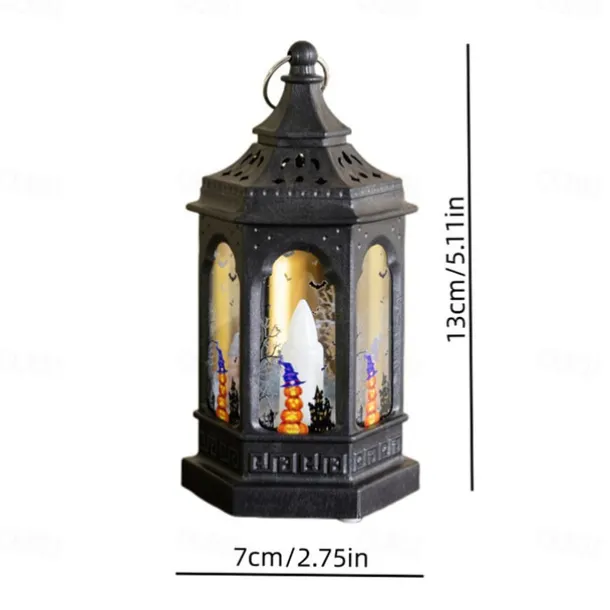 Halloween Wind Lantern Handheld Pumpkin Lantern Skeleton Decoration Candle Lantern Decoration Decoration Decoration Decoration DecorationFun props