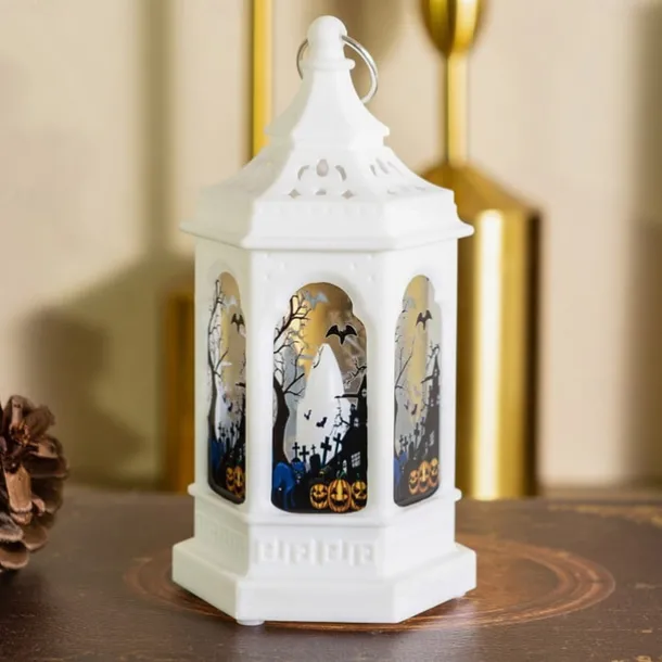 Halloween Wind Lantern Handheld Pumpkin Lantern Skeleton Decoration Candle Lantern Decoration Decoration Decoration Decoration DecorationFun props