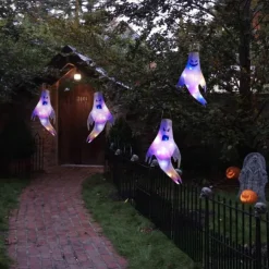 Halloween Windsock Flag 39 Inch Spooky Cartoon Flag Wind Socks Pumpkin Bat Ghost Monster Outdoor Hanging Decoration for Home Yard Patio Lawn Garden Tree Party Decoration