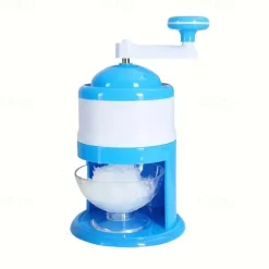Hand-cranked Ice Machine Hand-operated Fruit Smoothie Machine Mini-home Small Ice Breaker