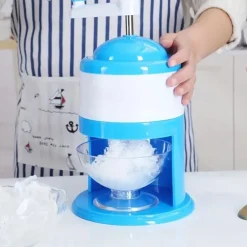 Hand-cranked Ice Machine Hand-operated Fruit Smoothie Machine Mini-home Small Ice Breaker