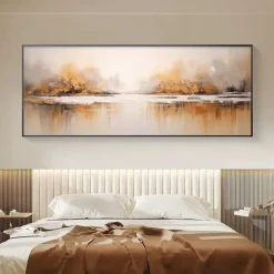 Handmade Oil Painting Canvas Wall Art Decoration Modern Abstract for Home Decor Rolled Frameless Unstretched Painting