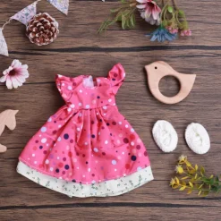 Handmade Waldorf Doll Clothes Set for 12 inch Doll Handmade Muppet Doll for Christmas Gifts