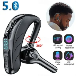Hands Free Telephone Driving Headset Ear Hook Bluetooth 5.2 Waterproof Sports Built-in Mic for Apple Samsung Huawei Xiaomi MI Fitness Camping / Hiking Running Mobile Phone Office Business