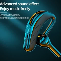 Hands Free Telephone Driving Headset Ear Hook Bluetooth 5.2 Waterproof Sports Built-in Mic for Apple Samsung Huawei Xiaomi MI Fitness Camping / Hiking Running Mobile Phone Office Business