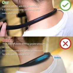 Hanging LED Neck Reading Light 3 Modes 6 Brightness Levels Adjustment Suitable for Multi-scene Flexible Night Light