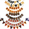 HAPPY HALLOWEEN Party Banner, Halloween Horror Party Decorations, Halloween Bloody Horror Movie Birthday Party Decorations, Halloween Zombie Vampire Party Decorations