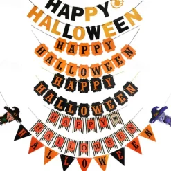 HAPPY HALLOWEEN Party Banner, Halloween Horror Party Decorations, Halloween Bloody Horror Movie Birthday Party Decorations, Halloween Zombie Vampire Party Decorations