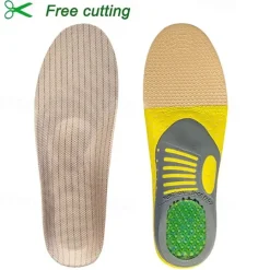 Hard But Helpful 1pair EVA TPE Orthotics Insoles For Flat Feet Arch Support Correction Foot Care For Orthopedic Insoles Shoes Inserts