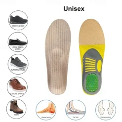Hard But Helpful 1pair EVA TPE Orthotics Insoles For Flat Feet Arch Support Correction Foot Care For Orthopedic Insoles Shoes Inserts