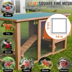 Hardware Cloth, Hot Dipped Galvanized Wire Mesh Roll, Chicken Wire Fencing, Wire Mesh for Rabbit Cages, Garden, Small Rodents