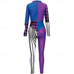 Harley Quinn Joker Clown Halloween Costume Suicide Squad Joker: Folie à Deux Carnival Costume Cosplay Kid's Adults' Women's Masquerade Party Easy Halloween Costumes Dress Up