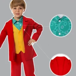 Harley Quinn Joker Clown Halloween Outfits Halloween Group Family Costumes Joker: Folie à Deux Movie / TV Theme Costumes Kid's Boys' Girls' Carnival Party Easy Halloween Costumes Dress Up