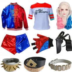 Harley Quinn Joker Suicide Squad Cosplay Costume Outfits Cosplay Costume Movie Cosplay for Women's Girls' Kid's Adults' Halloween Children's Day