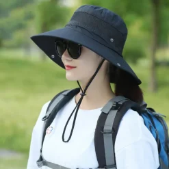 Hat Sun Hat Bucket Hat Packable UV Protection Breathable for Cotton Summer Spring