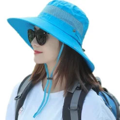 Hat Sun Hat Bucket Hat Packable UV Protection Breathable for Cotton Summer Spring