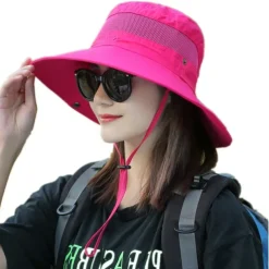 Hat Sun Hat Bucket Hat Packable UV Protection Breathable for Cotton Summer Spring