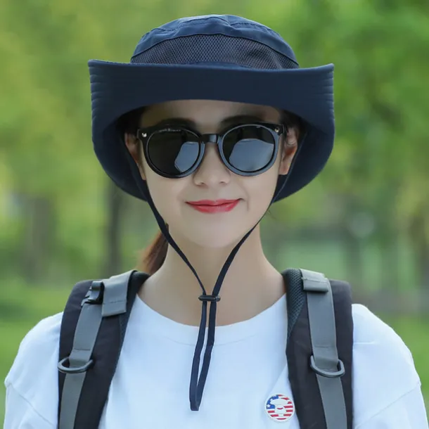 Hat Sun Hat Bucket Hat Packable UV Protection Breathable for Cotton Summer Spring
