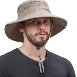 Hat Sun Hat Fishing Hat UPF50+ UV Protection Breathable for Polyester Summer