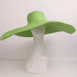 Hats Fiber Bowler / Cloche Hat Bucket Hat Straw Hat Beach Melbourne Cup Elegant & Luxurious Boho With Pure Color Headpiece Headwear