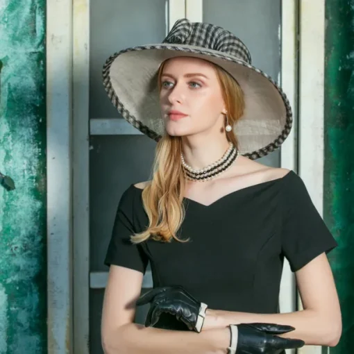 Hats Flax Bowler / Cloche Hat Bucket Hat Sun Hat Wedding Tea Party Elegant Wedding With Bowknot Headpiece Headwear