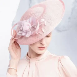 Hats Sinamay Bowler / Cloche Hat Sun Hat Saucer Hat Wedding Tea Party Elegant Wedding With Bowknot Floral Headpiece Headwear
