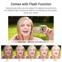 HD 1080P Home Digital Camera Camcorder 16MP Digital SLR Camera 4X Digital Zoom with 1.77 Inch LCD Screen