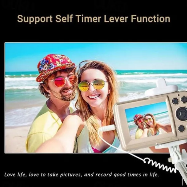 HD 1080P Home Digital Camera Camcorder 16MP Digital SLR Camera 4X Digital Zoom with 1.77 Inch LCD Screen