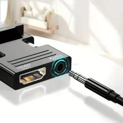 HDMI To VGA Adapter Converter With 3.5mm Audio Input Male VGA To Female HDMI Converter 1080P For Laptop PC Monitor Projector HDTV Chromebook Xbox