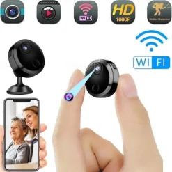 HDQ15 Mini Camera Surveillance IP Wifi HD 1080P Night Vision Remote Smart Home Micro Security Protection Baby Monitor Cameras