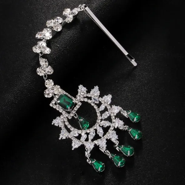 Head Chain Rhinestone Wedding Retro Bridal With Rhinestone Chain Headpiece Headwear