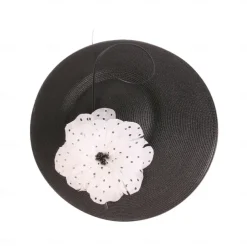 Headbands Hats Headwear Fiber Bowler / Cloche Hat Straw Hat Sun Hat Wedding Tea Party Elegant Wedding With Lace Side Headpiece Headwear