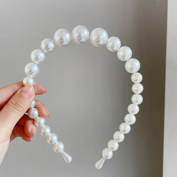 Headbands Imitation Pearl Alloy Party / Evening Holiday Classic Style Sweet With Imitation Pearl Headpiece Headwear